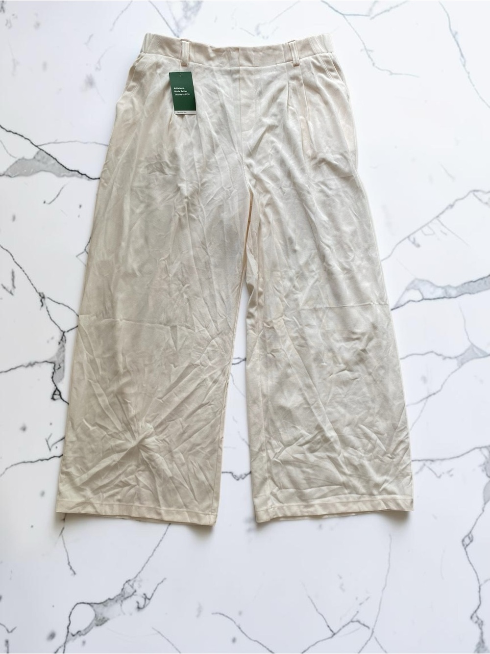 Halara Flex™ High Waisted Pocket Wide Leg Waffle Work Pants
